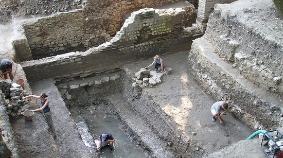 Excavation of the Roman Basilica